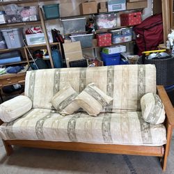 Futon With Temporpedic mattress