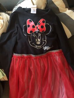 Girls Minnie size 5 dress