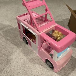Barbie camper