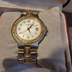 Men’s Two Tone Diamond Wittnauer Watch