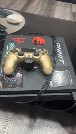 PS4 pro with remote with paddles.