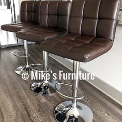 New Household Adjustable Bar Stools (5 Colors Available ) Black White Gray Brown Red