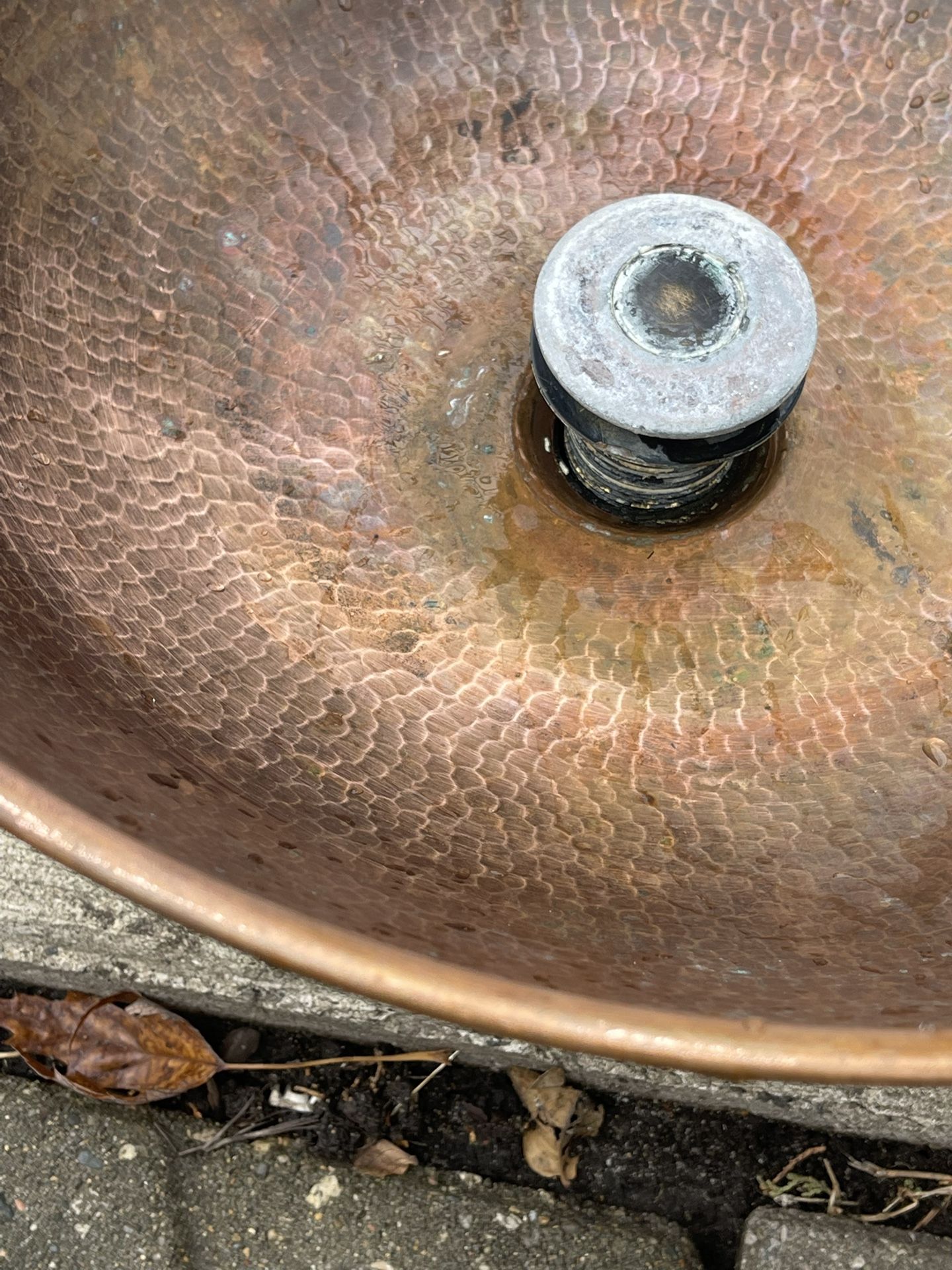 Copper Sink & Faucet