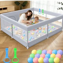 Baby Playpen 50 x 50 Inch Play Pen Playards