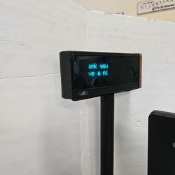 Lable printer, receipt printer and register pole