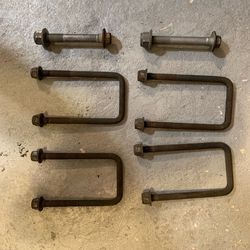 Ford F150 Rear Leaf Spring U-Bolts and Hardware
