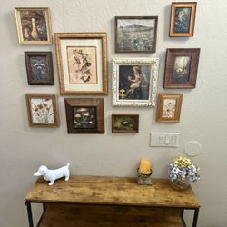 11-piece vintage cottage fairy gallery set.