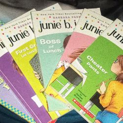 Kid's Junie B. Jones by Barbara Park Books 18-29 Box Set Plus Book 9 & Smells Something Fishy  