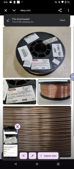 lincoln electric copper wire for welding brand new roll