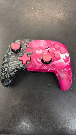 Grand Prix Peach PDP Rematch Glow Wireless Controller