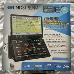 Car Radio Double Screen