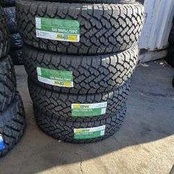 4 New Tires Installed/ 4 Llantas Nuevas Instaladas 245/75/16 Tbb Ht Tires 