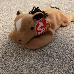 TY beanie Baby Retired Vintage 1995 Derby The Horse 