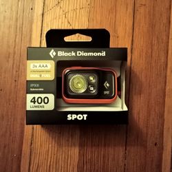 Black Diamond Spot 400 Lumen Head Lamp  (NEW)
