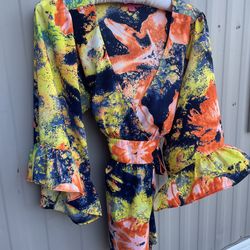 Betsy Johnson Designer Blouse XL