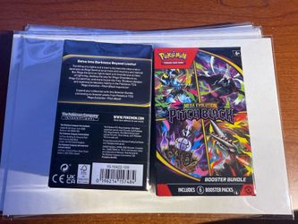 Pokemon  Pitch Black Booster Bundle