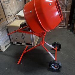 5cf Cement Mixer All Steel New 275.00 