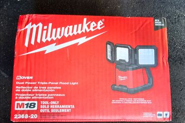 Milwaukee
M18 GEN-2 18-Volt Lithium-Ion Cordless 4000 Lumens ROVER LED AC DC Flood Light (Tool-Only)