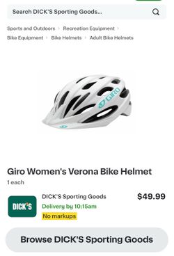 Woman's bike helmet