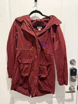 Mossimo Supply Co. Jacket Maroon 