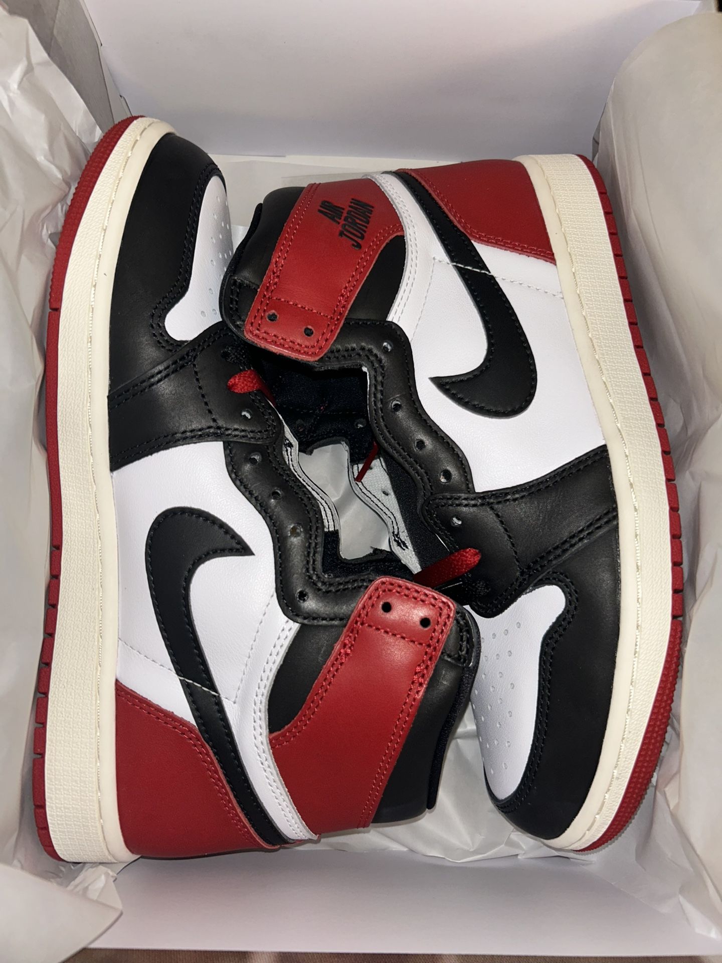 Jordan 1 Retro High OG Black Toe Reimagined