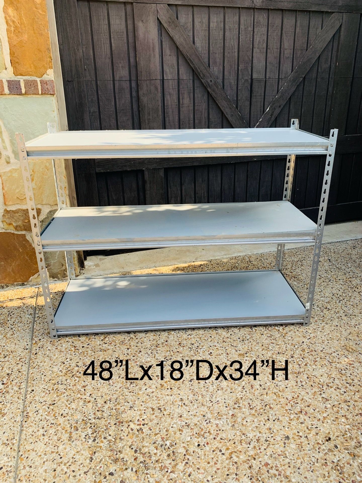 Like new garage shelf
