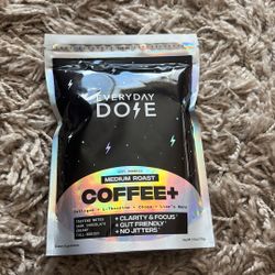 Everyday Dose Bold Mushroom Coffee 90mg Caffeine Lions Mane Collagen – 30 Servings