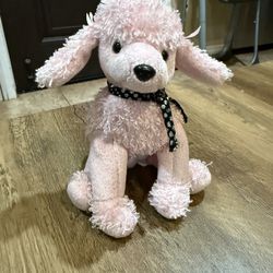 Pink Poodle Plushie