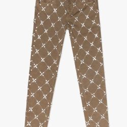 Brown valabasas Rhinestone Pants
