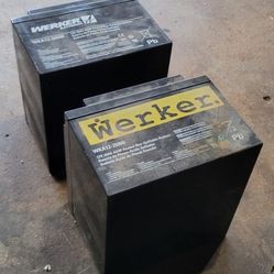Untested Werker Go Cart Battries 