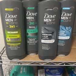 Dove Men Body wash $4 Each 