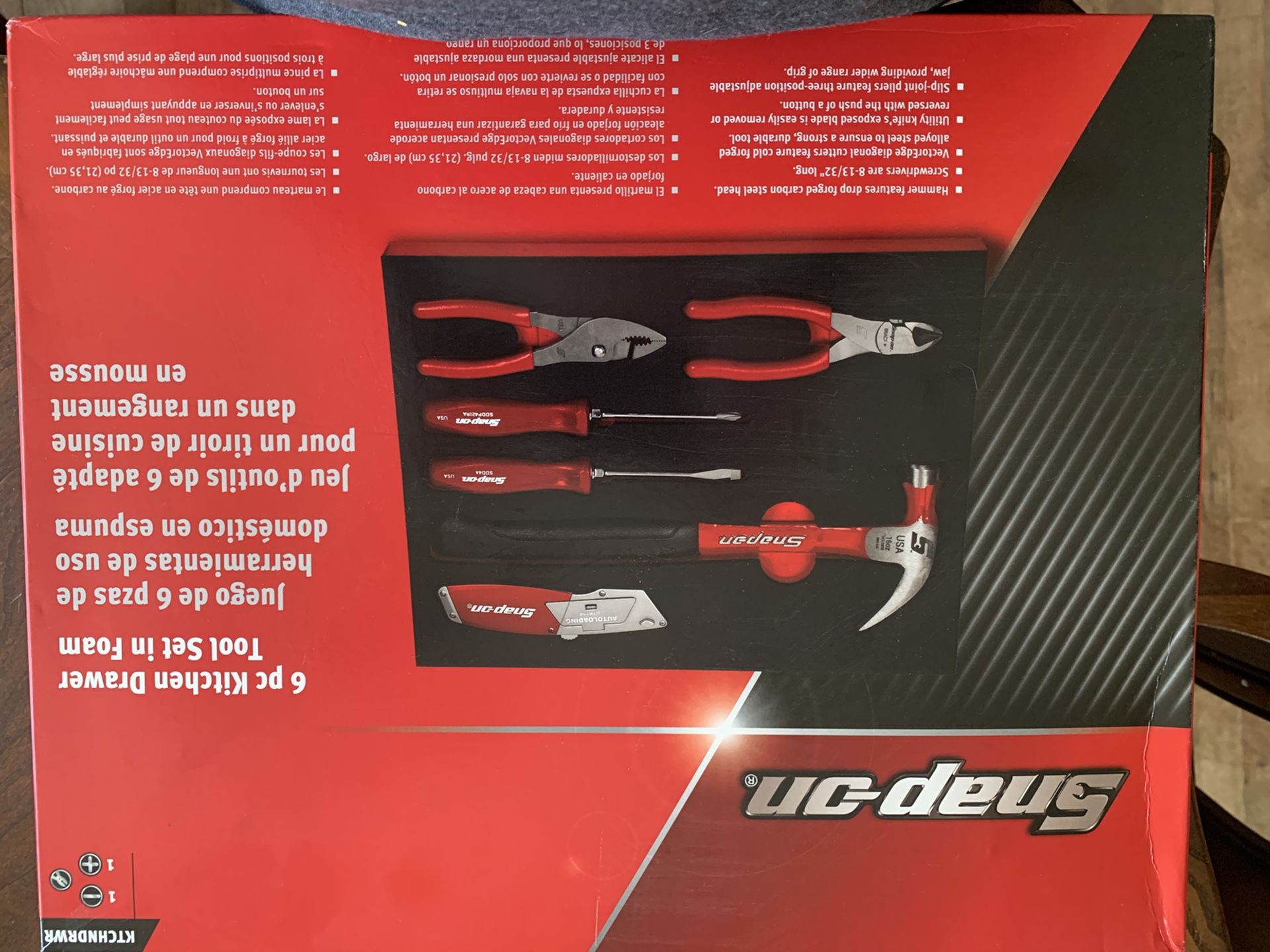 Snap On Kitchen drawer Tool Set