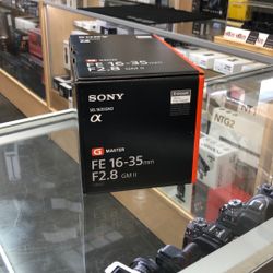 Sony FE 16-35mm 2.8 GM