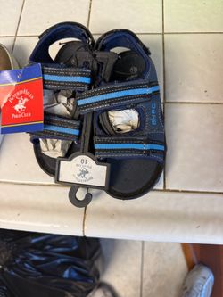 Beverly Hills Polo Club Kids Sandals Size 10