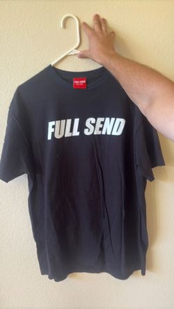 Full Send Black Graphic T-Shirt