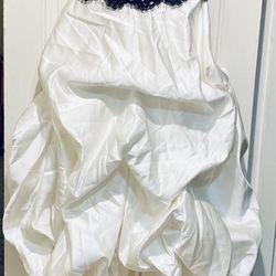 NEW Black and White Formal Dress