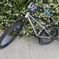 26” Custom Built Silver Bike 