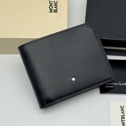 MONTBLANC MEISTERSTUCK BLACK LEATHER 6CC WALLET NEW 100% GENUINE ~$550