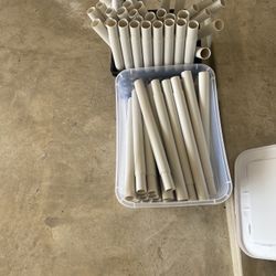 Plastic Garage Shelf Poles – BULK LOT – Take All