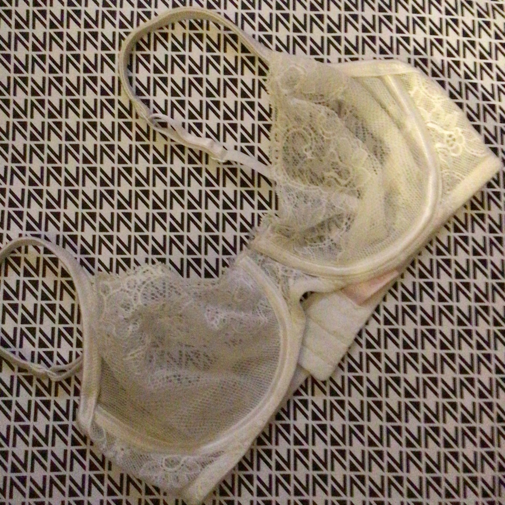 Victoria’s Secret Lacy Sheer Bra.
