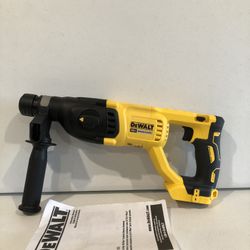 DEWALT 20-Volt MAX Cordless Brushless 1 in. SDS Plus D-Handle Concrete & Masonry Rotary Hammer (Tool-Only)