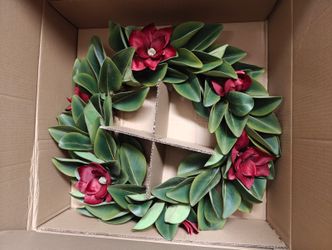 Balsam Hill Magnolia Wreath