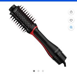 REVLON One-Step Volumizer PLUS 2.0 Hair Dryer and Hot Air Brush, Black