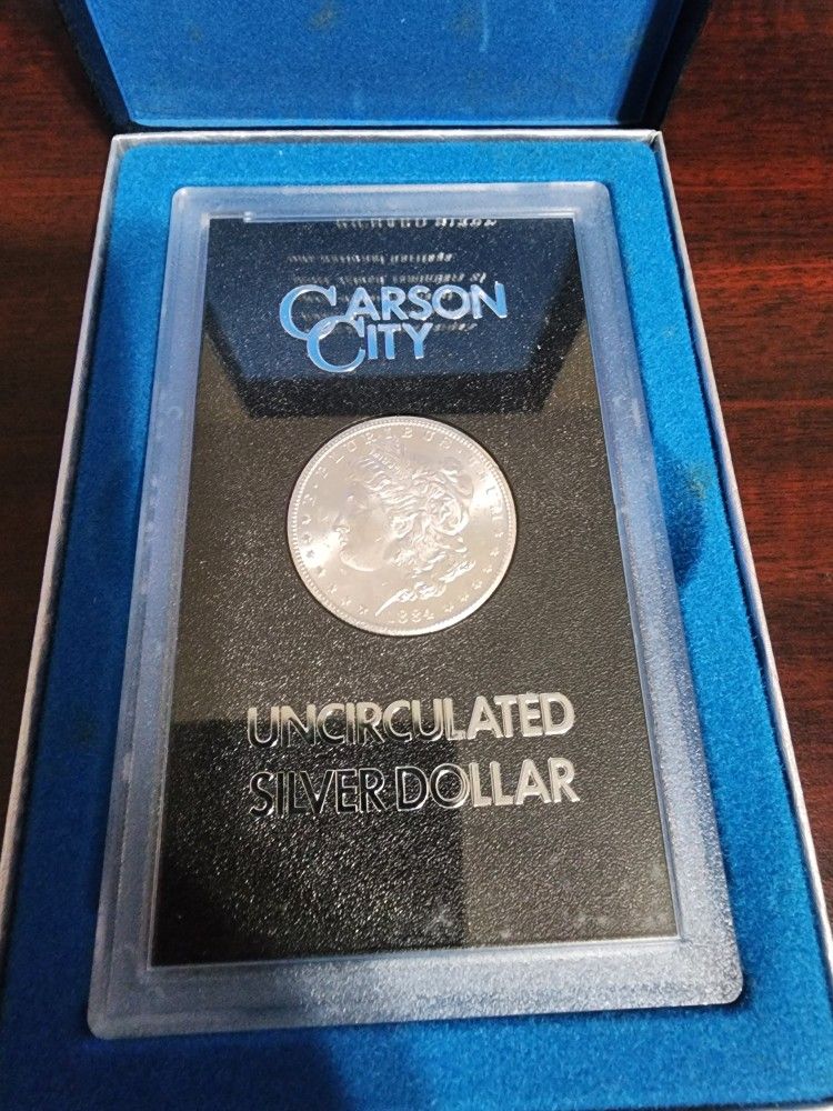 1884-CC Morgan Silver Dollar