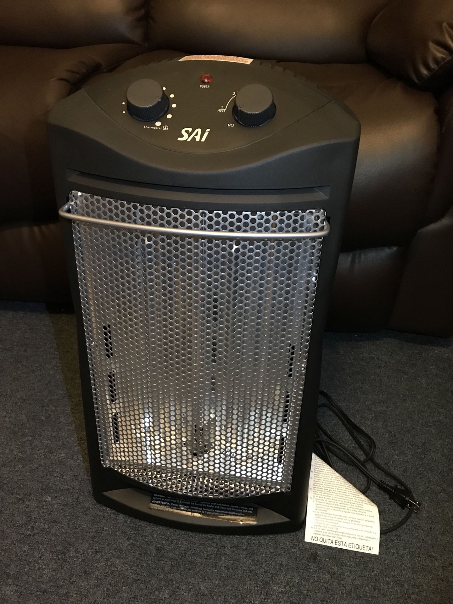SAi Quartz Tower Heater 1,500 Watts Ideal Room Size Large for Sale in Los  Angeles, CA - OfferUp