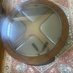 Coffee Table With 4 Stools 