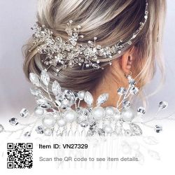 BRIDAL HAIR ACCESSORIES. TIARAS, H.EAD BAND WITH BLING 