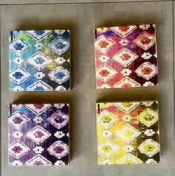 Colorful Wood Art Pieces