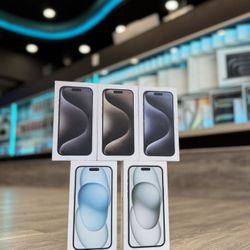 iPhone 15 Plus & 15 Pro Available (Unlocked)
