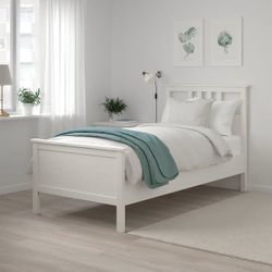 White Twin Bed Frame
